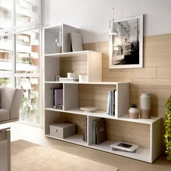 Libreria Apofi, 145x29h145 cm,<Dmora Hot