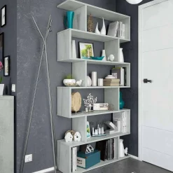 Libreria Ataman, 80x24h192 cm, Grigio<Dmora Store