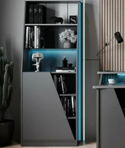 Libreria Avena, 72x34 h185 cm,<Dmora Hot