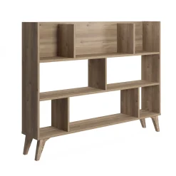 Libreria con otto vani aperti, cm 139,60 x 25 x 106, colore<Dmora Cheap