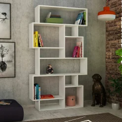 Libreria Dominique, 96x26 h169 cm,<Dmora Flash Sale
