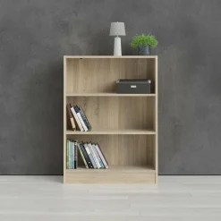 Libreria Droman, 79x27 h107 cm,<Dmora Hot
