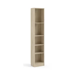 Libreria Drugan, 41x27 h203 cm,<Dmora Outlet