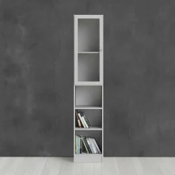 Libreria Dsitu, 28x41 h203 cm,<Dmora New