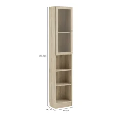 Libreria Dsitu, 28x41 h203 cm,<Dmora Online