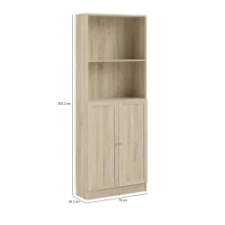 Libreria Dsoffrid, 28x79 h203 cm,<Dmora Best Sale