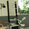 Libreria Dsol, 55x48 h180 cm, Bianco e Nero<Dmora Fashion