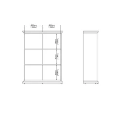 Libreria Dstellon, 37x96 h126 cm,<Dmora Sale