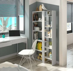 Libreria Ersilia, 78x25h162 cm,<Dmora Shop