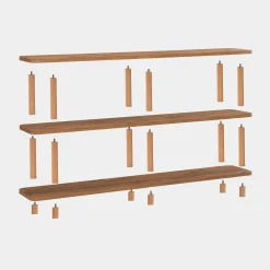Libreria Fulgence, 180x35 h75 cm,<Dmora Cheap