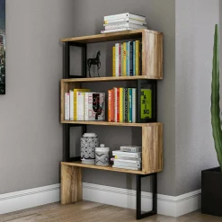 Libreria Haruto, 80x22h128 cm,<Dmora Hot