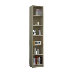 Libreria Ian, 40x28h201 cm,<Dmora Discount