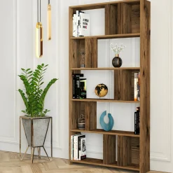 Libreria Karl, 90x20 h180 cm,<Dmora Fashion