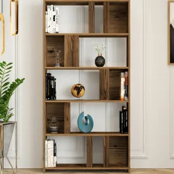 Libreria Karl, 90x20 h180 cm,<Dmora Fashion