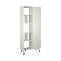Libreria Lince, 79x32 h190 cm,<Dmora Fashion