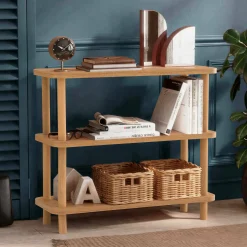 Libreria Maharaja, 80x28 h75 cm,<Dmora New