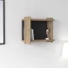 Libreria pensile da parete, cm 45 x 51 x 35, colore e antracite<Dmora Sale