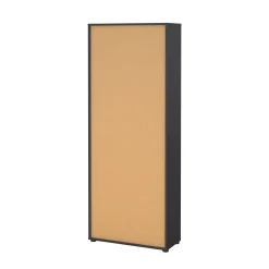 Libreria Pierre, 34x80 h205 cm, Rovere e Grigio<Dmora Fashion