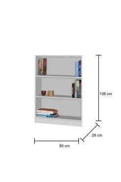 Libreria Van, 80x28h106 cm,<Dmora Best Sale
