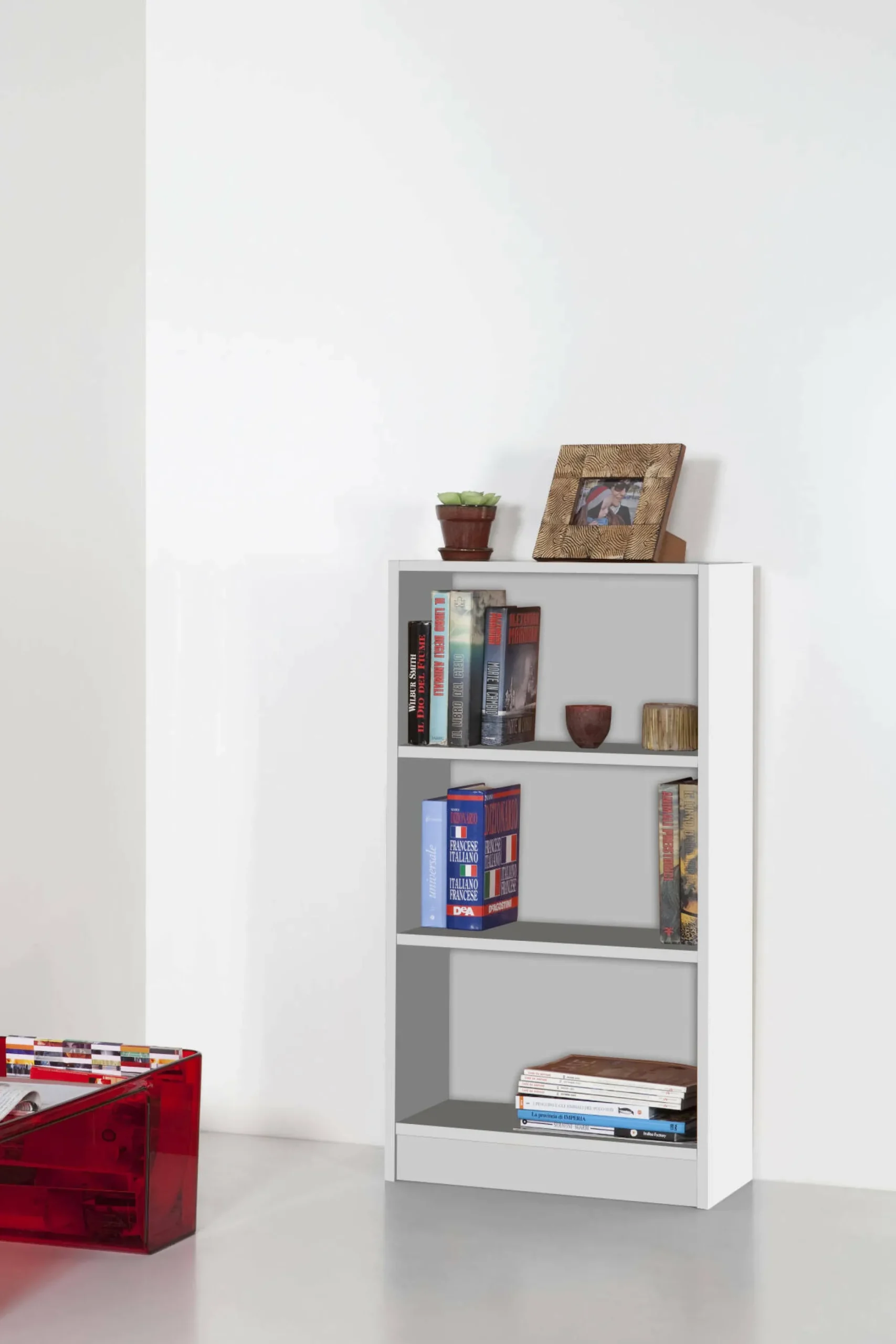 Libreria Willa, 57x28h106 cm,<Dmora Discount