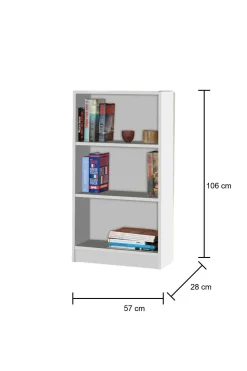 Libreria Willa, 57x28h106 cm,<Dmora Discount