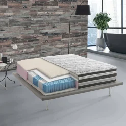 Materasso matrimoniale Amistad, Anti acaro e Anallergico, Cm 160x200h32<Dmora Flash Sale