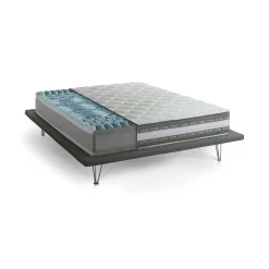 Materasso matrimoniale Amega, Anti acaro e Anallergico, Cm 140x200h27<Dmora Hot