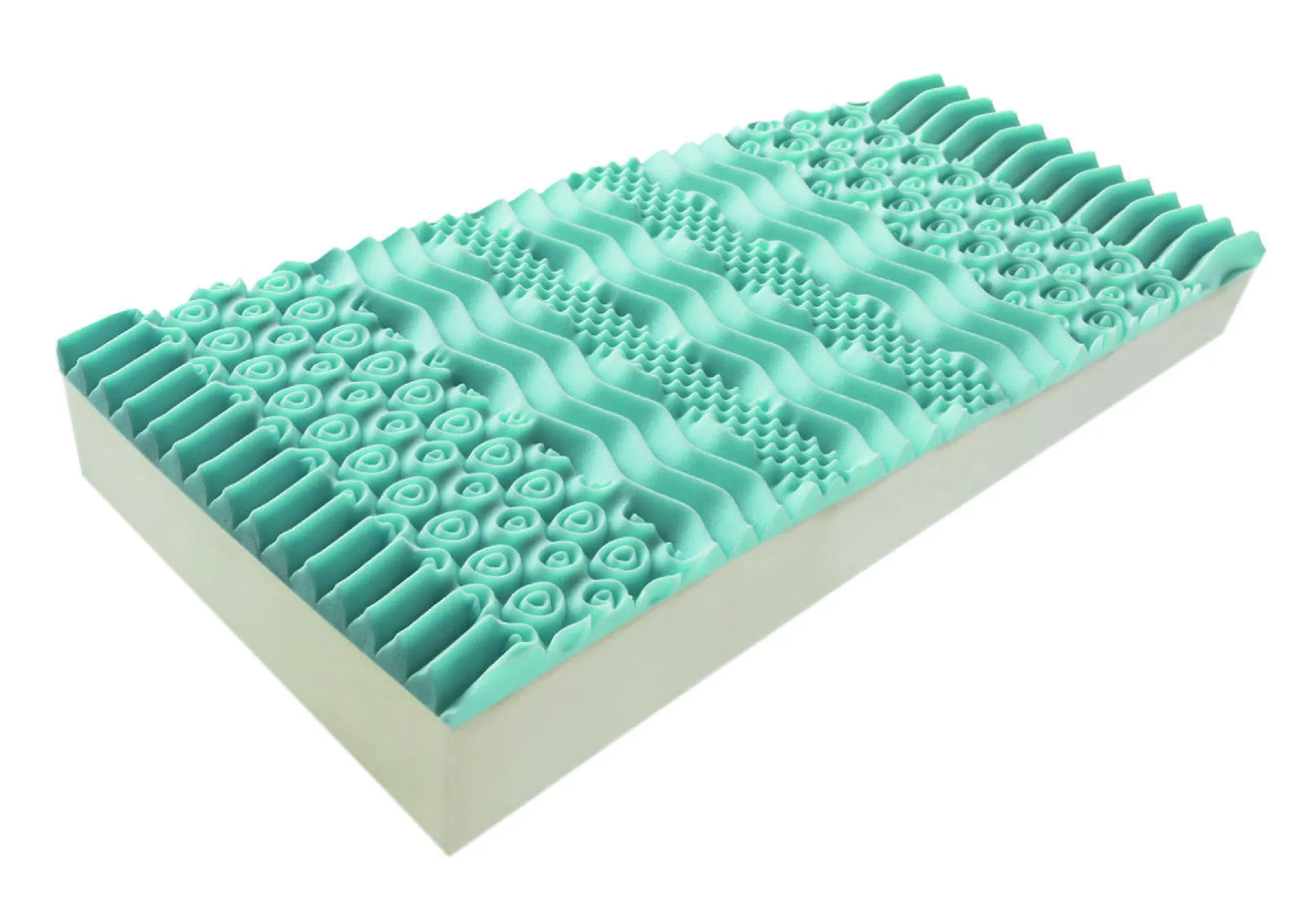 Materasso matrimoniale Amos, Anti acaro e Anallergico, Cm 180x200h27<Dmora Clearance