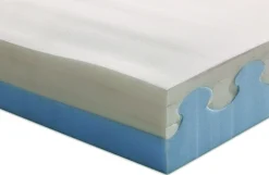 Materasso matrimoniale Incoronata, Anti acaro e Anallergico, Cm 160x200h 22<Dmora Fashion