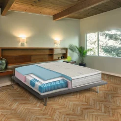 Materasso piazza e mezza Alvito, Anti acaro e Anallergico, Cm 120x190h37<Dmora Flash Sale