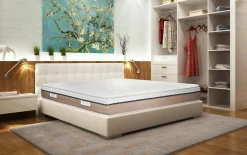 Materasso piazza e mezza Asica, 100% Made in Italy, 120x190xh25 cm<Dmora Online