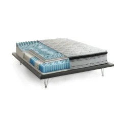 Materasso piazza e mezza Lilia, Anti acaro e Anallergico, Cm 120x190h27<Dmora Outlet