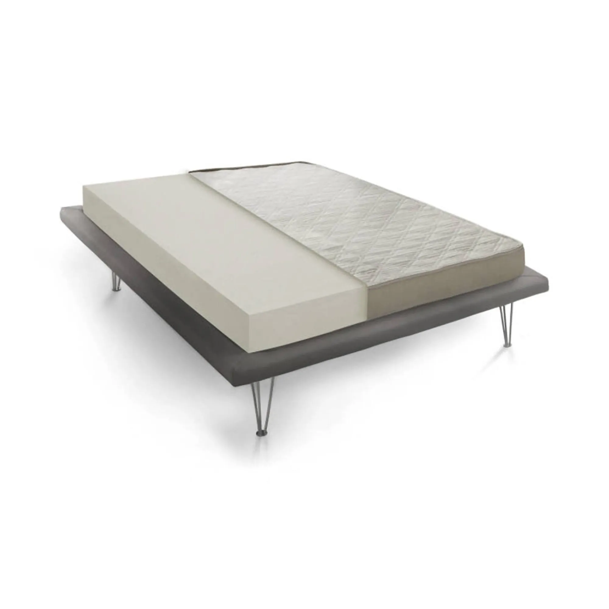 Materasso piazza e mezza Any, Anti acaro e Anallergico, Cm 120x190h14<Dmora Flash Sale