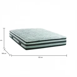 Materasso piazza e mezza Dciofan, Anti acaro e Anallergico, Cm 120x190h32<Dmora Fashion