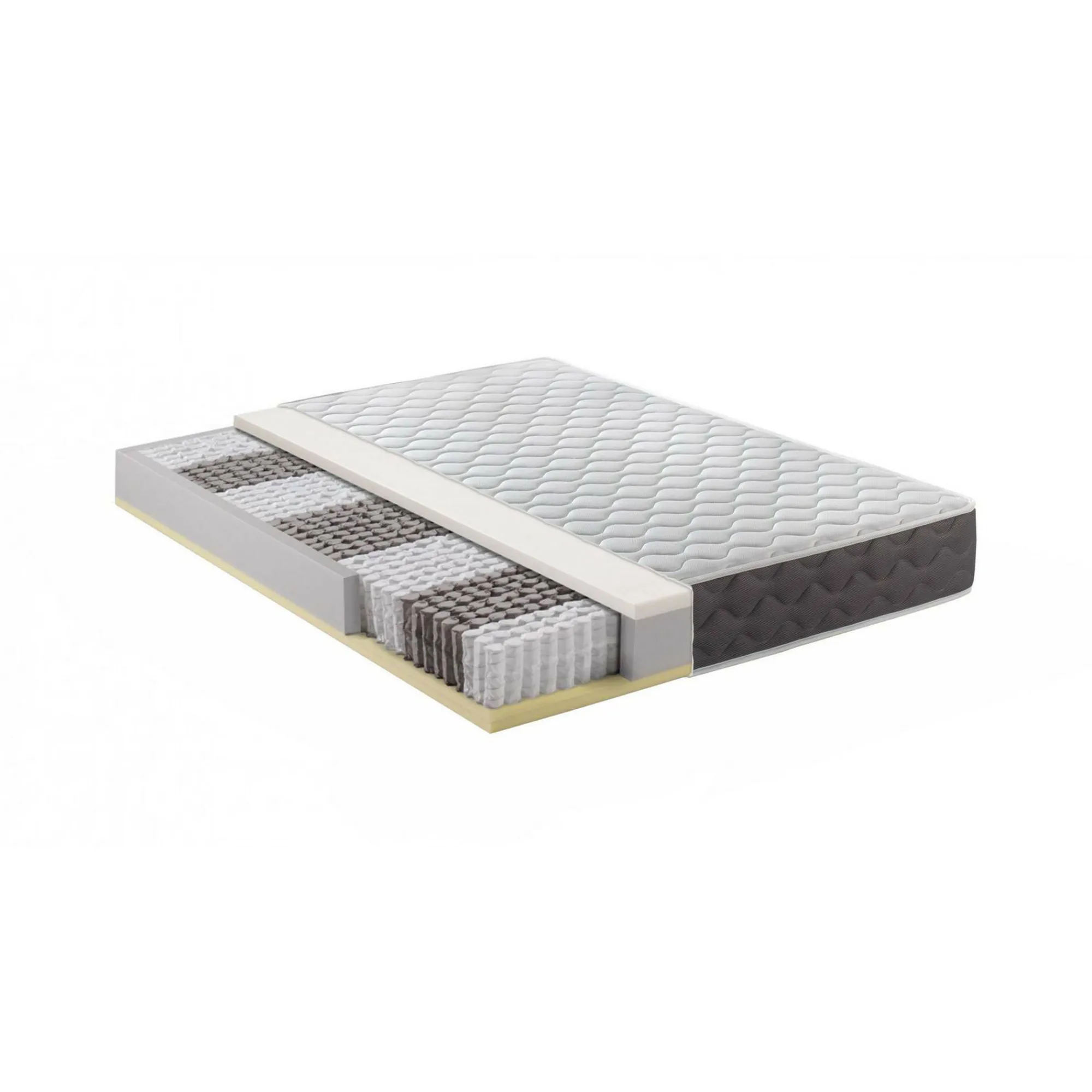 Materasso piazza e mezza Sidney, 100% Made in Italy, 120x200xh28 cm<Dmora Outlet