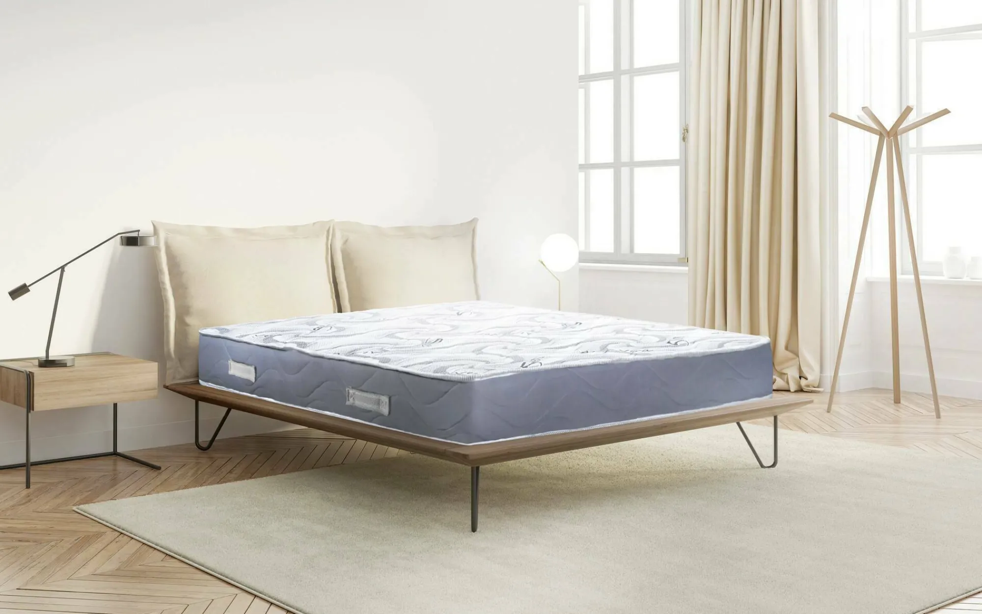 Materasso piazza e mezza Jin, 100% Made in Italy, 120x200xh25 cm<Dmora Discount