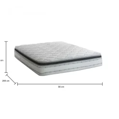 Materasso singolo Adrano, Anti acaro e Anallergico, Cm 90x200h27<Dmora Hot