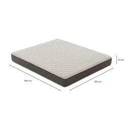 Materasso singolo Archetta, 100% Made in Italy, 80x190xh21 cm<Dmora Sale