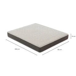 Materasso singolo Archetta, 100% Made in Italy, 90x200xh21 cm<Dmora Best