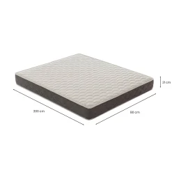 Materasso singolo Archetta, 100% Made in Italy, 80x200xh21 cm<Dmora Shop
