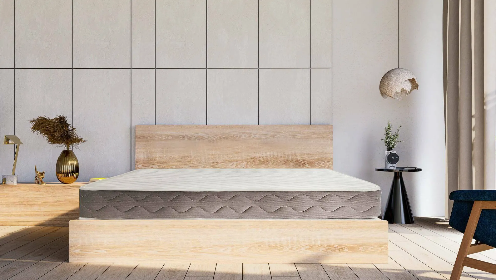 Materasso singolo Archetta, 100% Made in Italy, 80x190xh21 cm<Dmora Sale