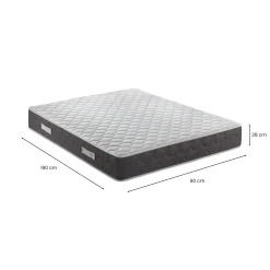 Materasso singolo Katerine, 100% Made in Italy, 90x190xh28 cm<Dmora Outlet