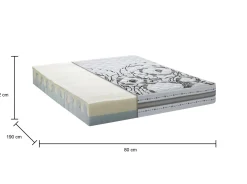 Materasso singolo Sermenza, Anti acaro e Anallergico, Cm 80x190h 22<Dmora Store