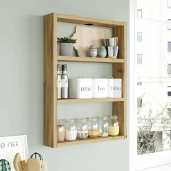 Mensola Bulbul, 43x9 h60 cm,<Dmora Cheap