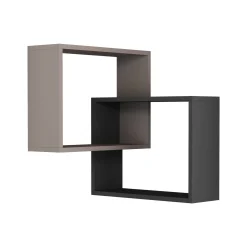 Mensola Fiandra, 68x60 h68 cm, Beige e Antracite<Dmora Discount