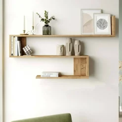 Mensola Fulvia, 120x15h71 cm,<Dmora Clearance
