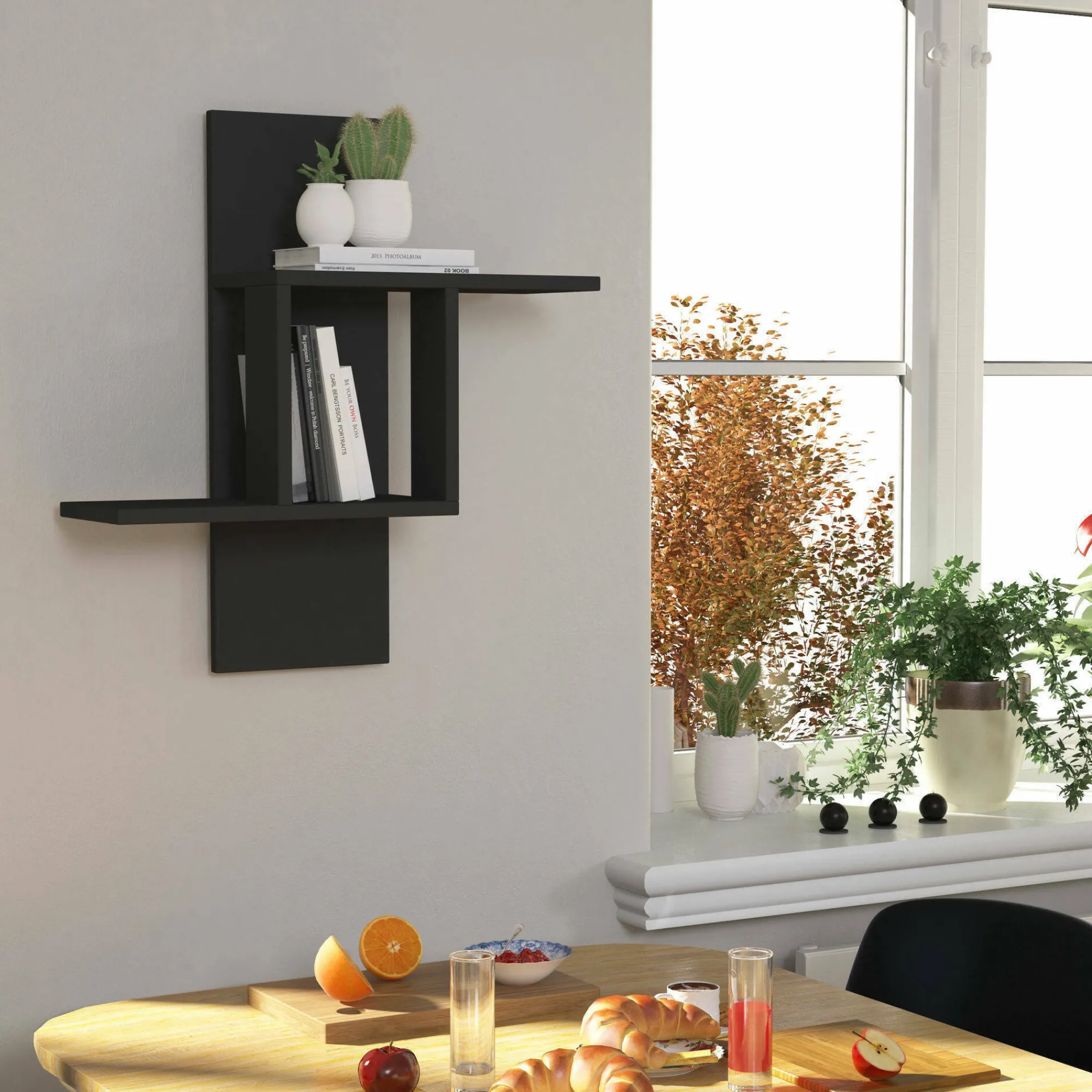 Mensola Lozen, 64x20 h70 cm,<Dmora Flash Sale