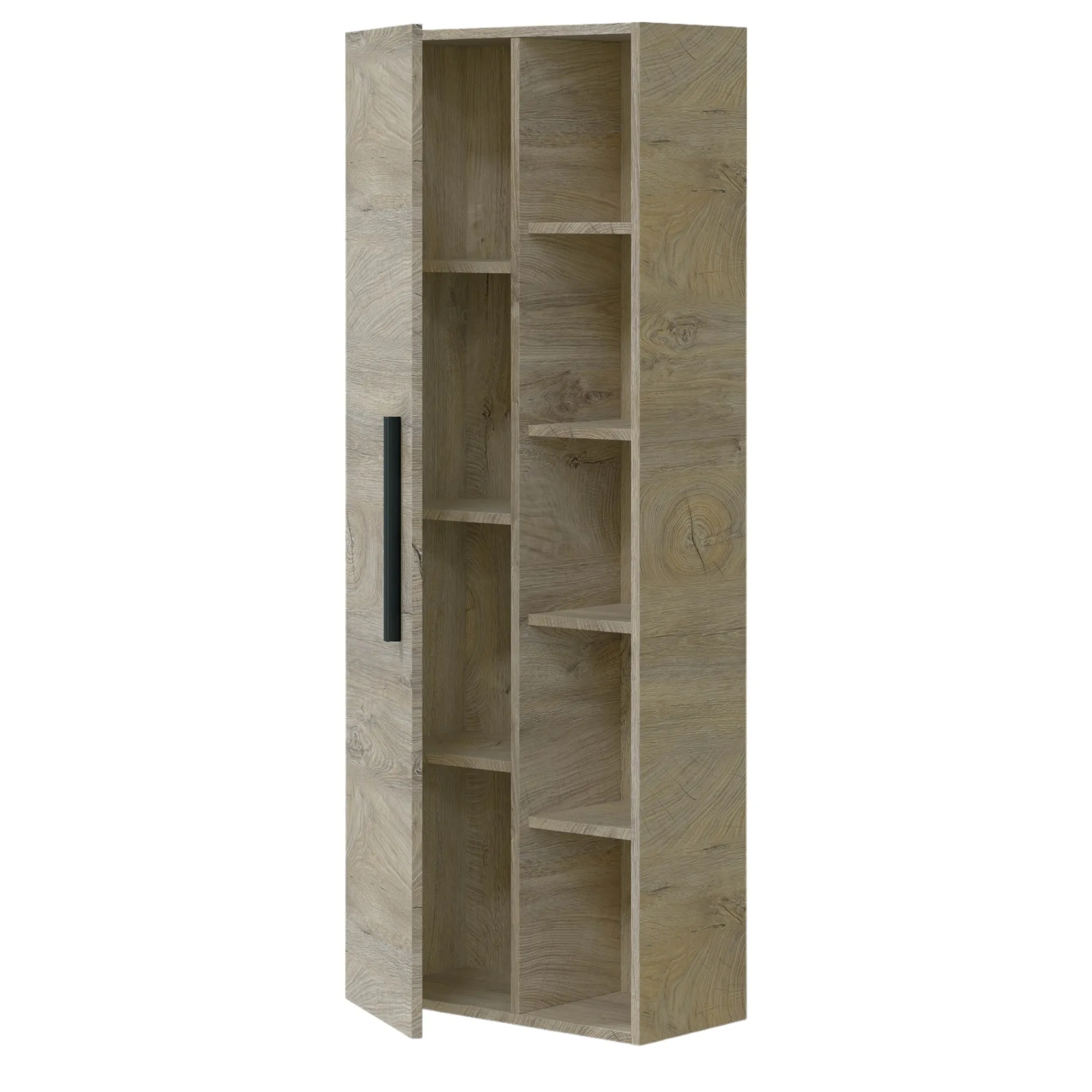 Mobile colonna Achisa, 51x25h135 cm,<Dmora Shop