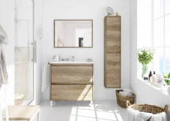 Mobile colonna Aladin, 30x26h140 cm,<Dmora Cheap