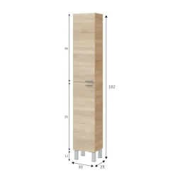 Mobile colonna Ark, 30x25h182 cm,<Dmora Best
